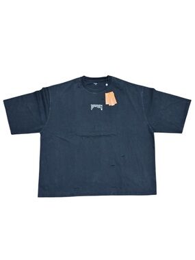 YoungLA Black Distressed Shirt Men’s Size: XXL Box Fit